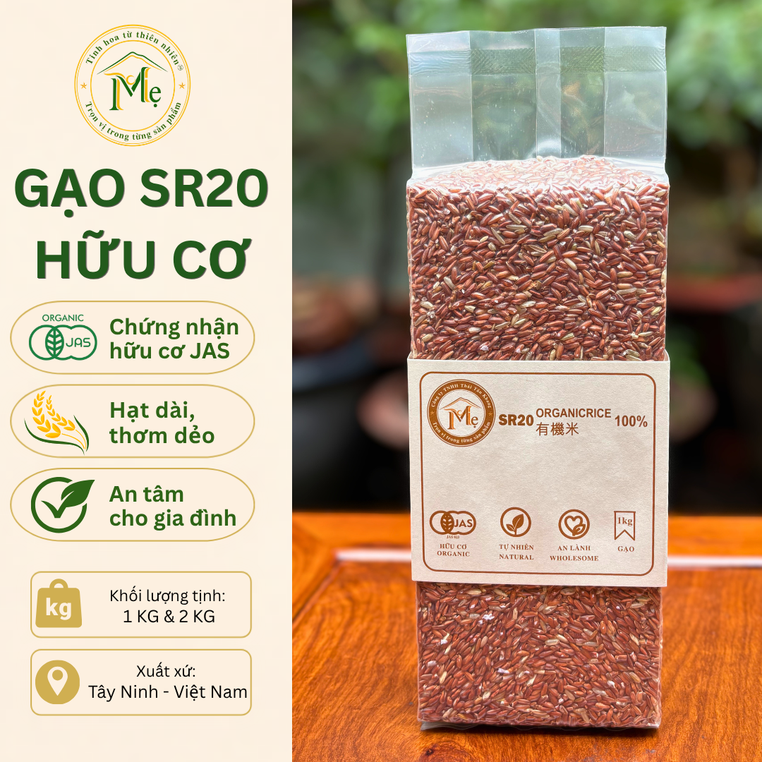 Gạo Đỏ Hữu Cơ SR20 Mẹ Tôi