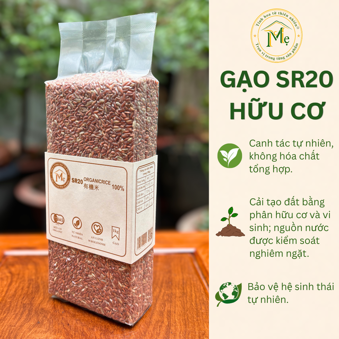 Alternative view of Gạo Đỏ Hữu Cơ SR20 Mẹ Tôi