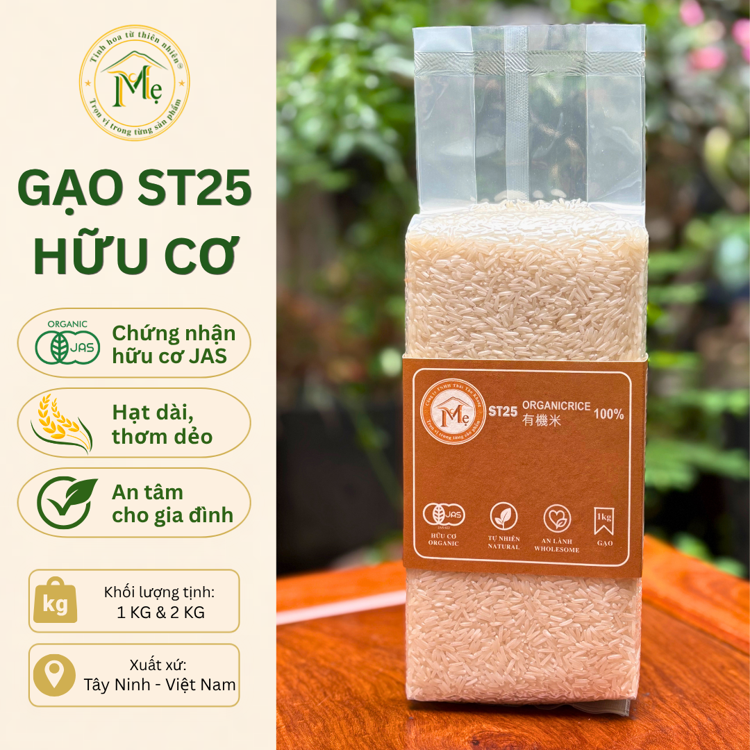 Gạo Hữu Cơ ST25 Mẹ Tôi