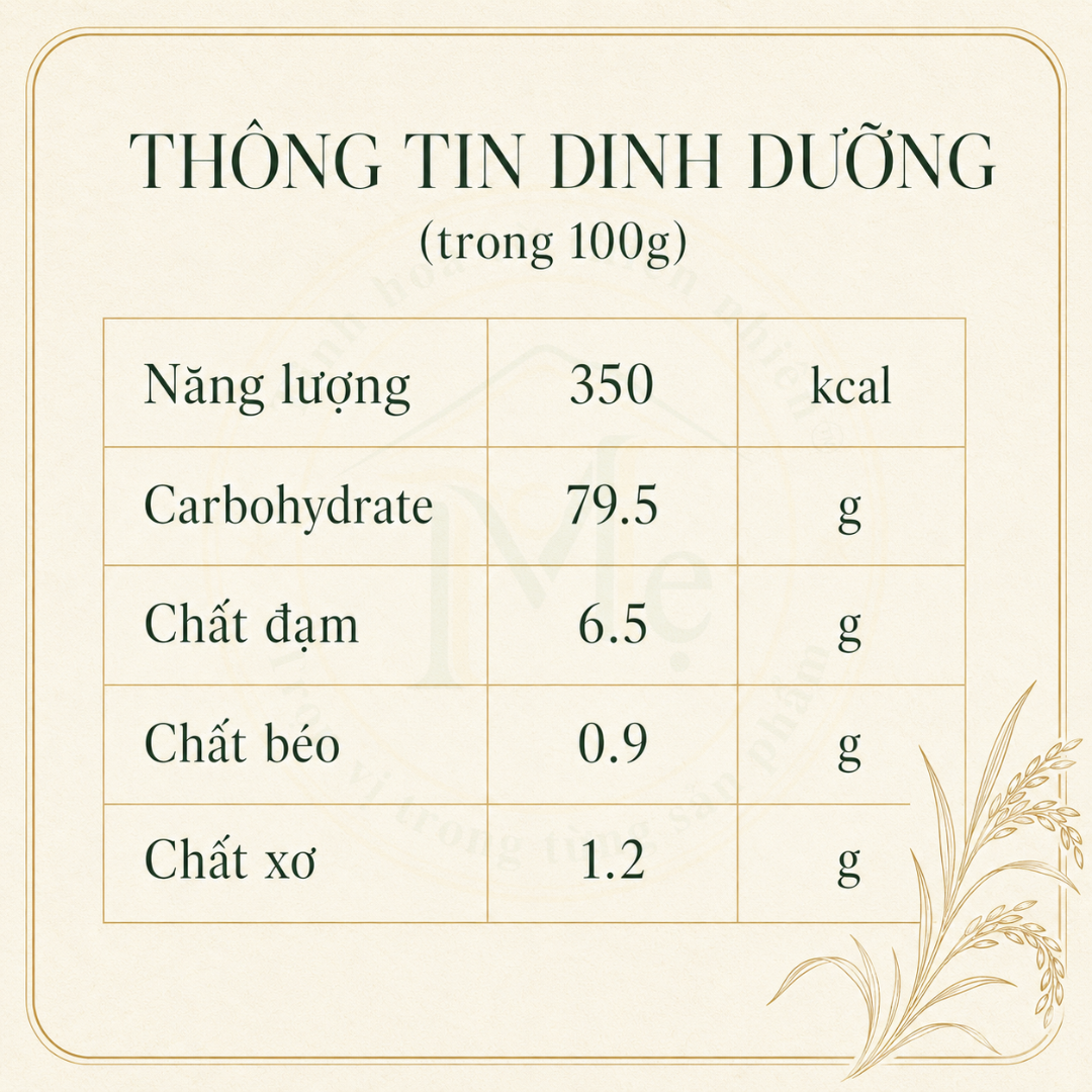 Gạo Hữu Cơ ST25 Mẹ Tôi